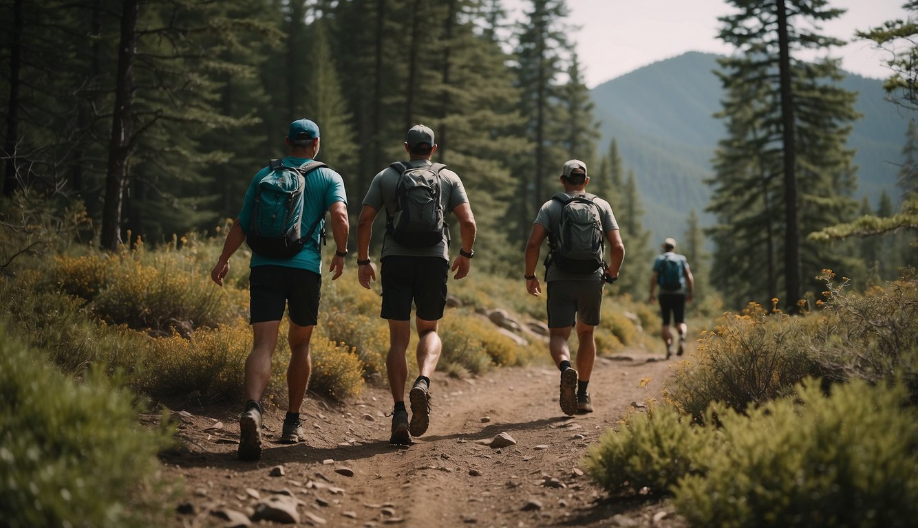 Trail runners pass hikers, bikers, and wildlife while adhering to Leave No Trace principles